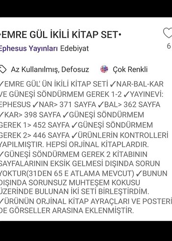  Beden Emre Gül Roman Seti - 5 Kitap
