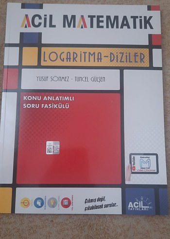 Acil Matematik Logaritma-Diziler Konu Anlatımlı Soru Fasikülü