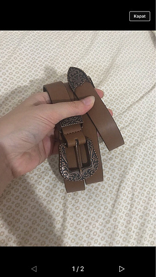 Sıfır paketli kemer s ve m beden uyumludur