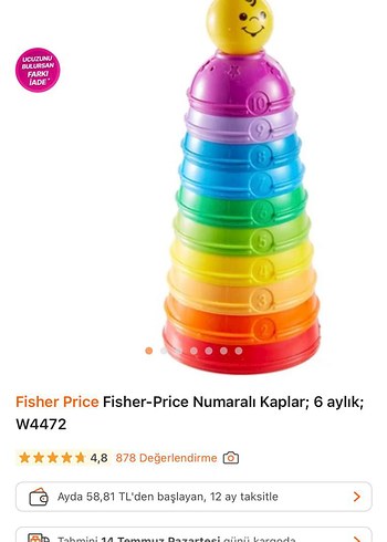 Fisher Price Fisher-Price Renkli Sayı ve Şekil Ayırma Oyuncağı