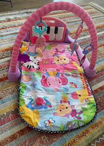 Fisher Price Pembe Bebek Oyun Halısı Çocuklar için