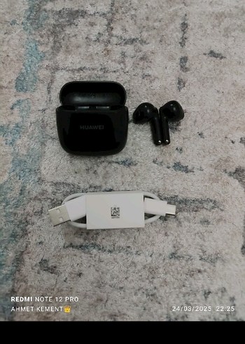 Huawei Siyah Kablosuz Kulaklık Seti