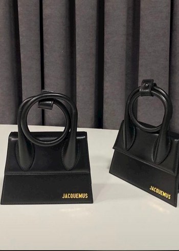 Jacquemus Siyah Deri Kadın Çanta