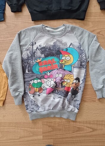 7 Yaş Beden çeşitli Renk 4 adet sweet