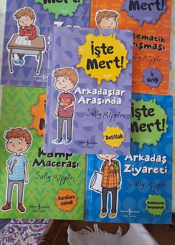 İşte Mert! Çocuk Kitapları Seti 5 kitap