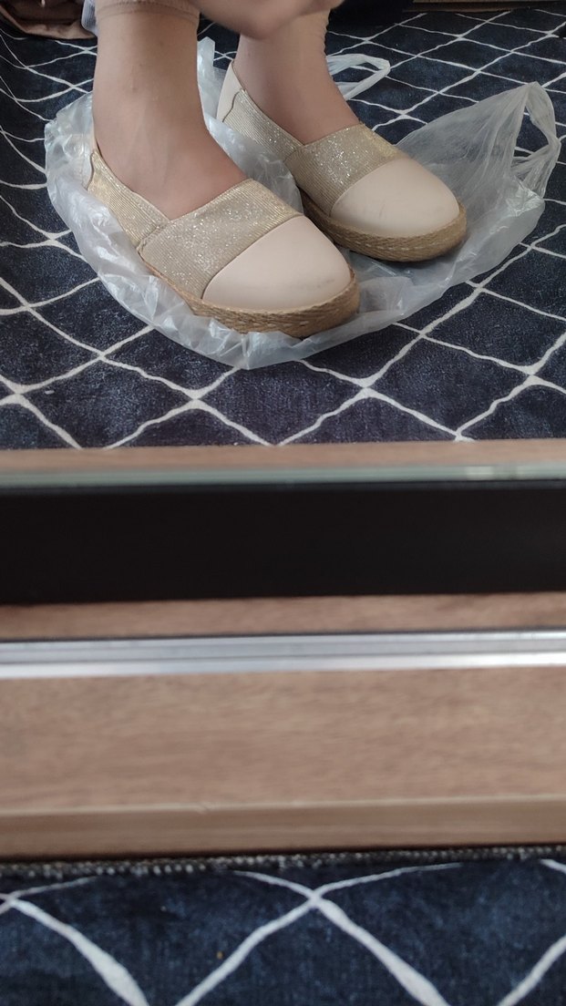 Bej Kadın Espadril - Görsel 4