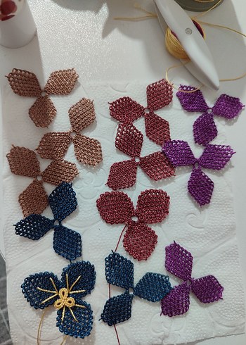 Bohem Tarzda El Yapımı Renkli Motifler - Görsel 4