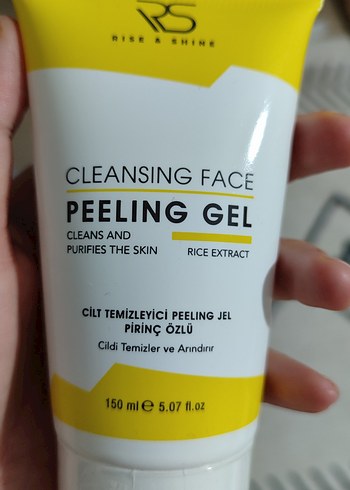 Sıfır . Adet Fiyatı RS Peeling Jel ve Güneş Kremi Seti - Görsel 10