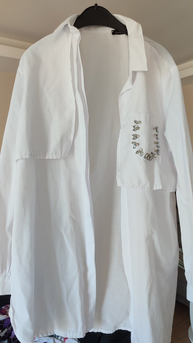 TAKIM Mor Desenli V Yaka Triko Süveter - Görsel 2