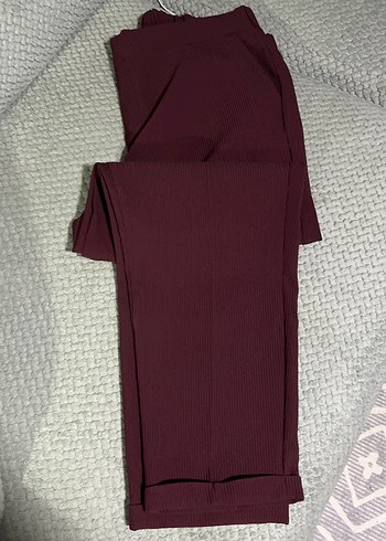 Bordo Uzun Kollu Düğmeli Kadın Gömlek - Görsel 2