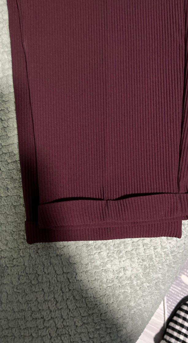 Bordo Uzun Kollu Düğmeli Kadın Gömlek - Görsel 3