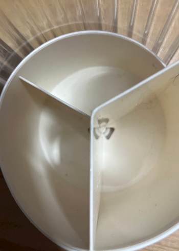 Bej Renkli Silindirik Mum ve Cam Kapağı - Görsel 4