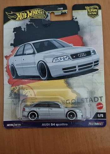 HotWheels Audi s4 quattro Car Culture Premium - Görsel 3