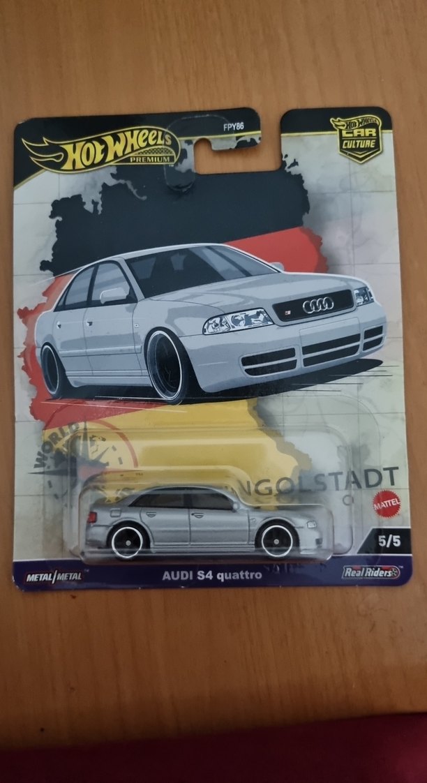 HotWheels Audi s4 quattro Car Culture Premium - Görsel 3