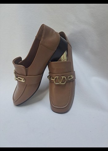 kahverengi içi dışı deri Kadın Klasik Topuklu Ayakkabı k 310 - Görsel 3