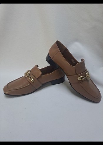 kahverengi içi dışı deri Kadın Klasik Topuklu Ayakkabı k 310 - Görsel 2