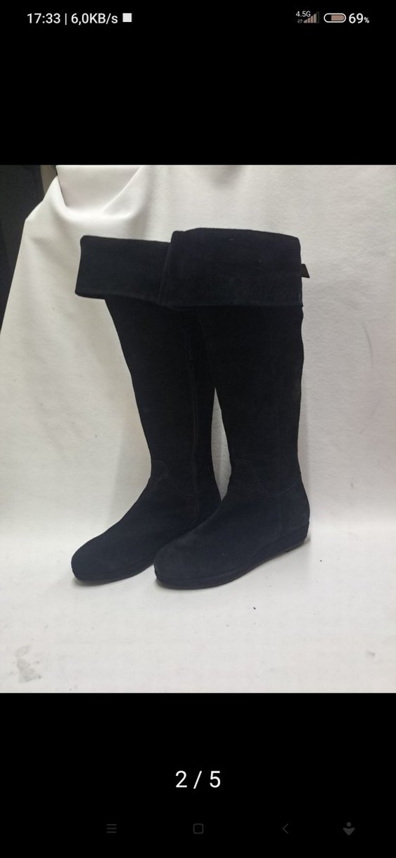 Yeni Defosuz süet Dizüstü çizme kd530 kaliteli işçilik - Görsel 2