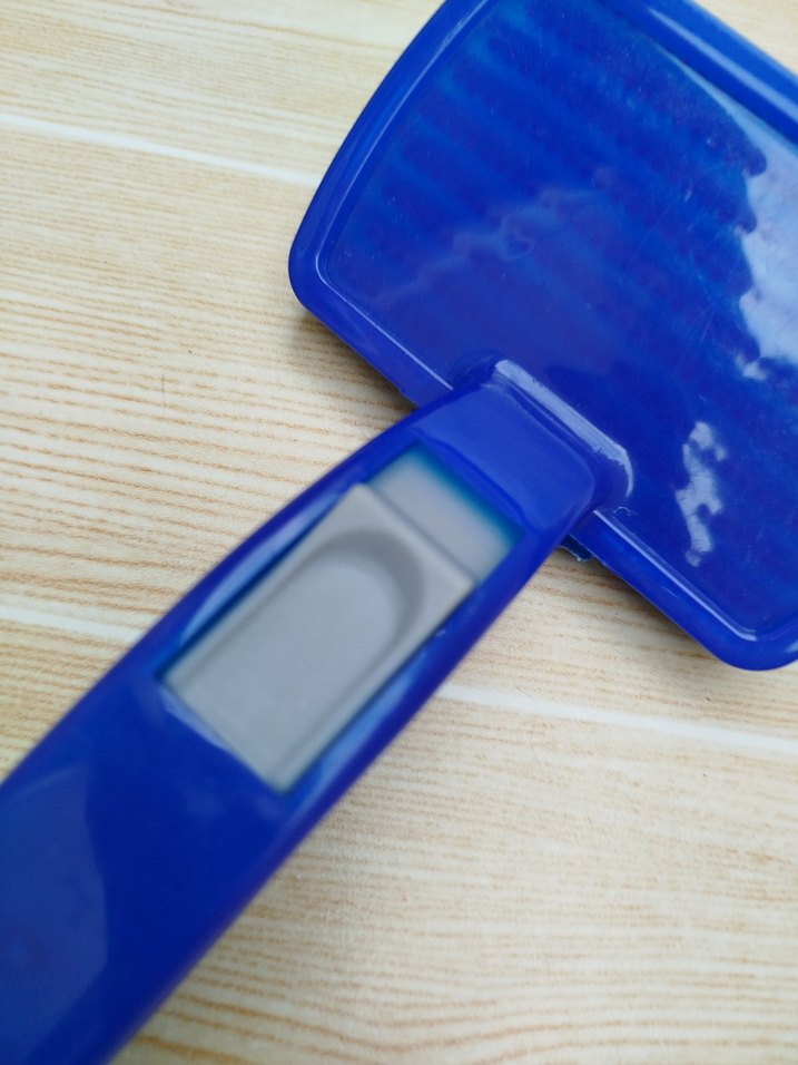 Mavi Renkli Plastik köpek tarağı - Görsel 5