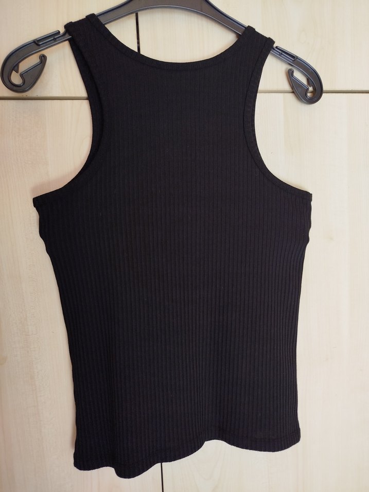 Siyah Fitilli Yüksek Yakalı Kadın Atlet - Görsel 5