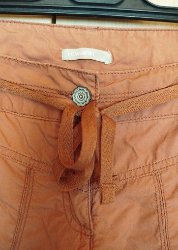 Kemerli Keten Kapri - Görsel 4