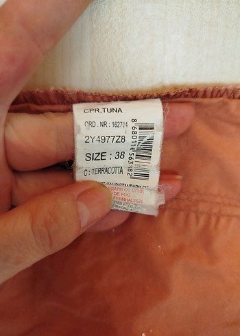 Kemerli Keten Kapri - Görsel 7