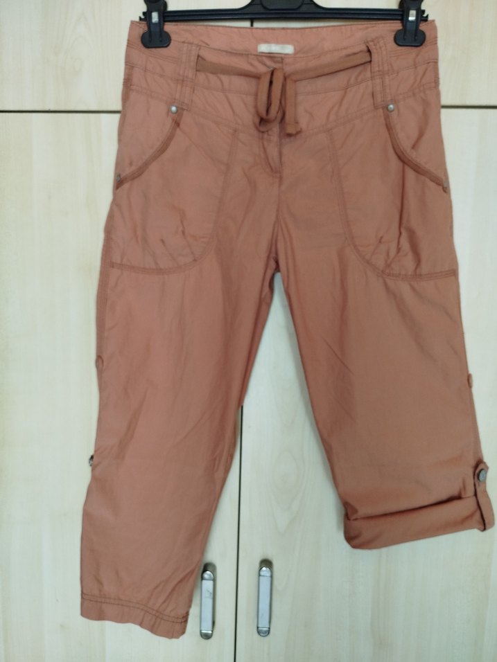 Kemerli Keten Kapri - Görsel 5