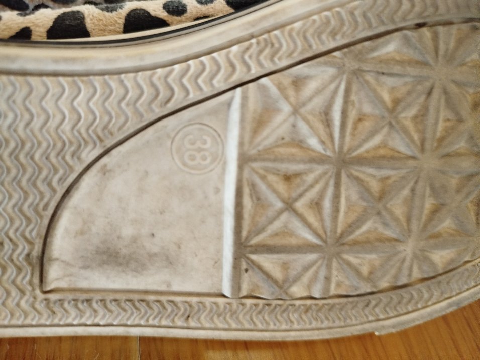 Leopar Desenli Bej Süet Bağcıklı Kadın Spor Ayakkabı - Görsel 3