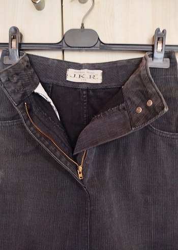 Siyah Uzun Kadın Etek - Görsel 5