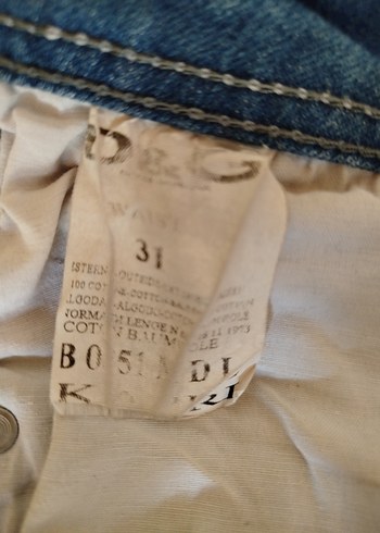 Düğmeli Mini Mavi Kadın Denim Şort - Görsel 6
