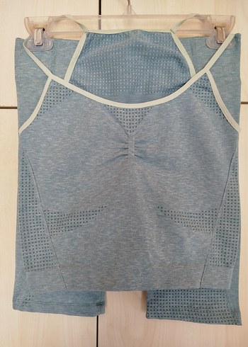 Seamless Dikişsiz Büstiyer Spor Şort Tayt Takımı - Görsel 2