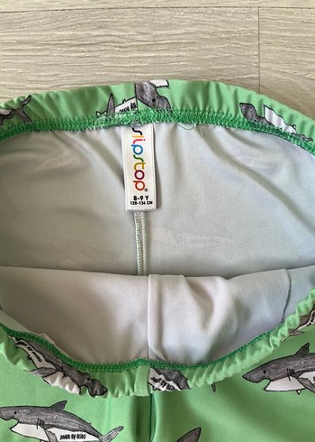 Slipstop Erkek Çocuk Yeşil Köpekbalığı Desenli Mayo Seti - Görsel 3