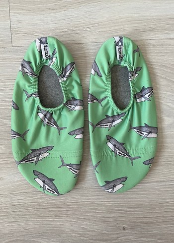 Slipstop Erkek Çocuk Yeşil Köpekbalığı Desenli Mayo Seti - Görsel 5