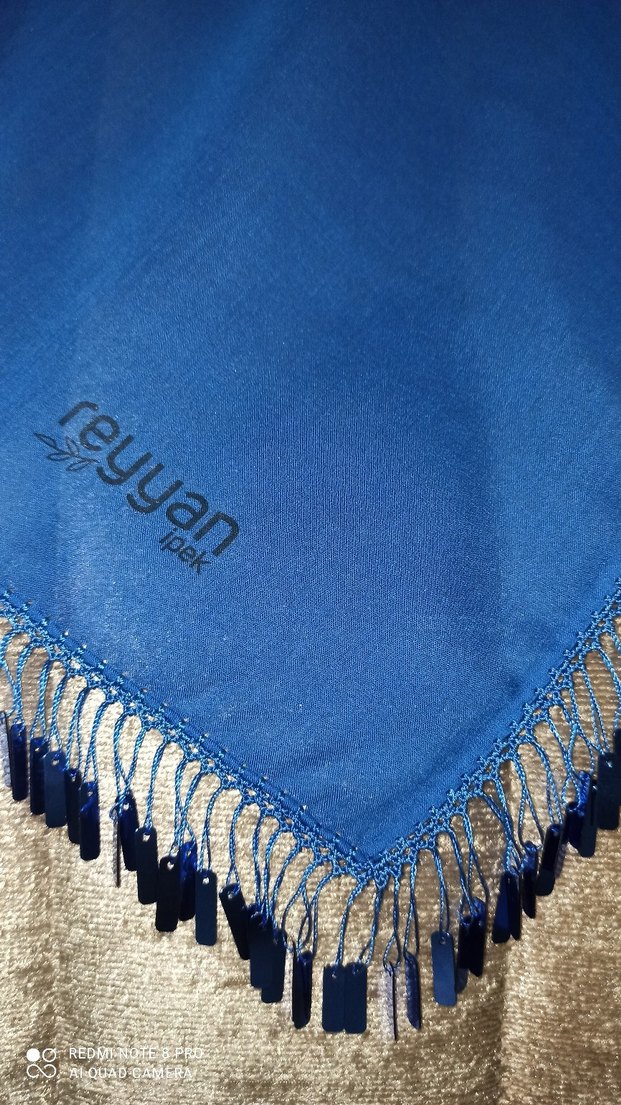 reyyan pulu mavi yazma - Görsel 4