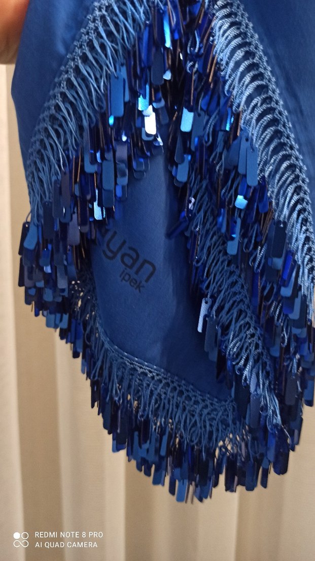 reyyan pulu mavi yazma - Görsel 3