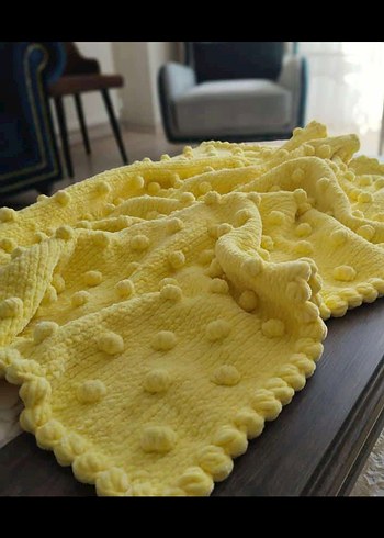 Sarı Renkli Çocuk Battaniyesi - Görsel 4