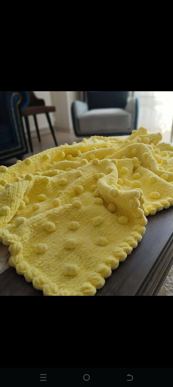 Sarı Renkli Çocuk Battaniyesi - Görsel 4