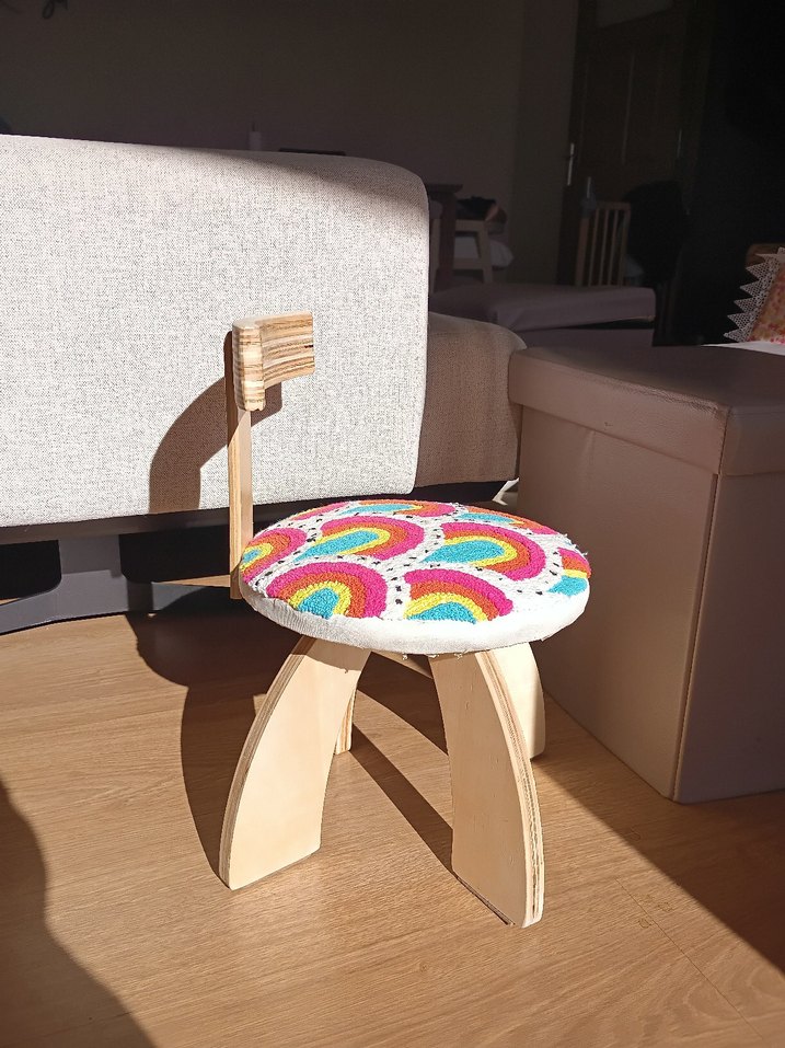 Renkli Çocuk Sandalyesi - Görsel 4