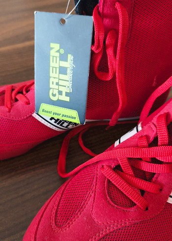 Green Hill Kırmızı Erkek Bağcıklı Spor Ayakkabı 40 numara - Görsel 3