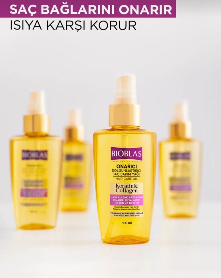 Bioblas Onarıcı Saç Bakım Yağı 100 ml - Görsel 3