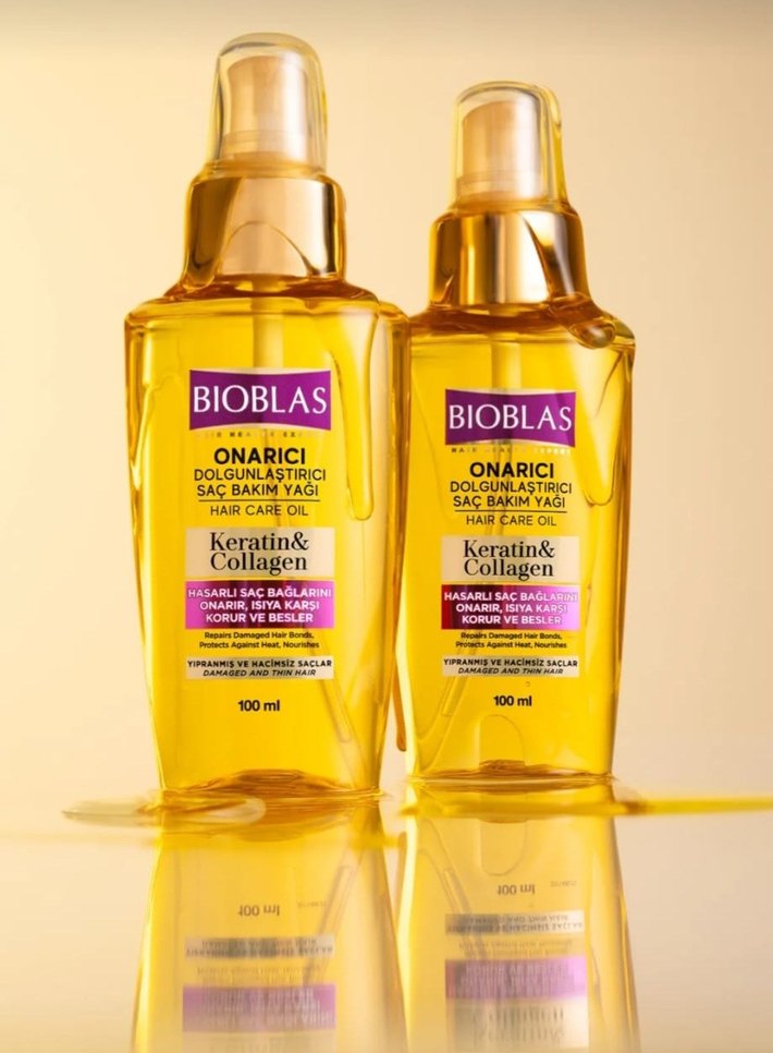 Bioblas Onarıcı Saç Bakım Yağı 100 ml - Görsel 2