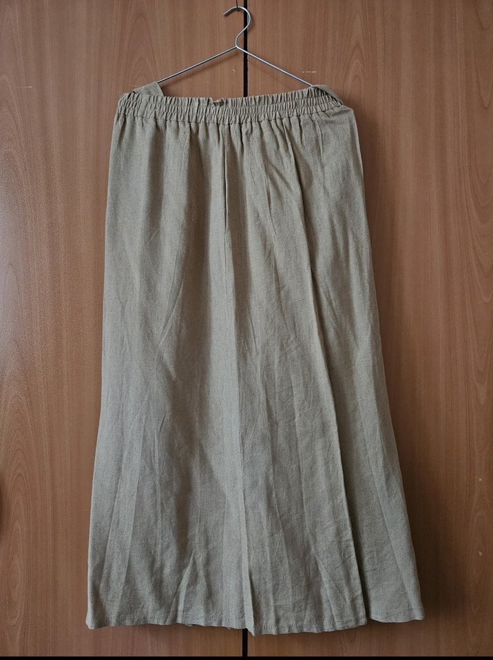 Uzun askılı  Keten Etek - Görsel 2