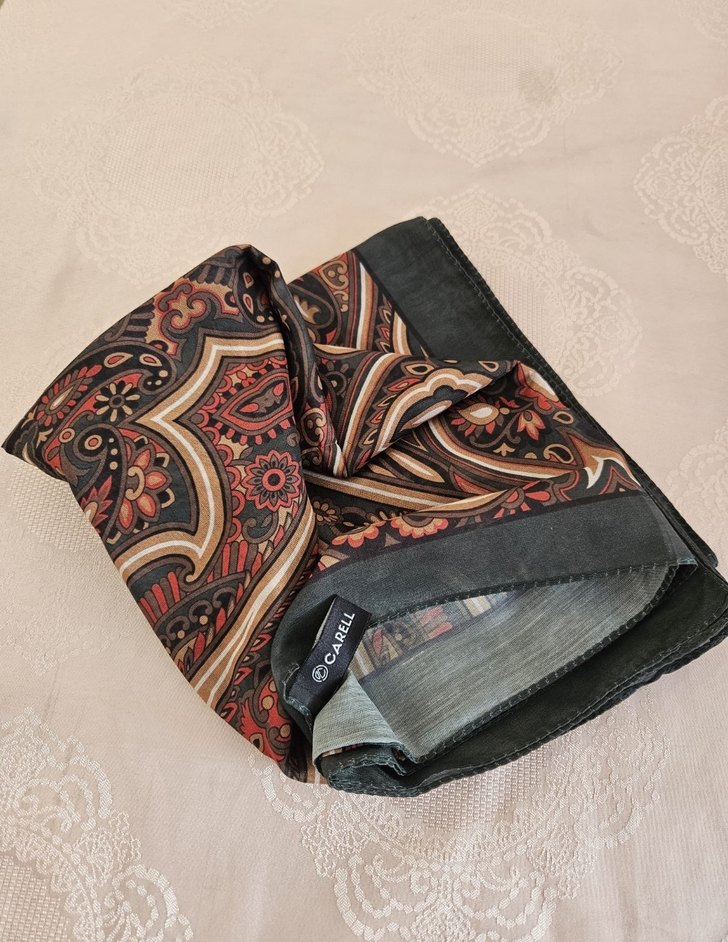 Çok Renkli Bohem Desenli Şal - Görsel 2