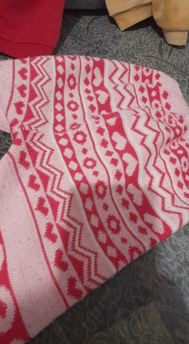 Kızlar için Bohem Desenli Triko Tayt - Görsel 4