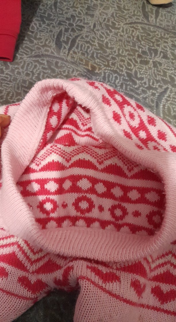 Kızlar için Bohem Desenli Triko Tayt - Görsel 3