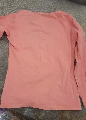 Pembe Kız Çocuk Kısa Kollu Tişört - Görsel 3