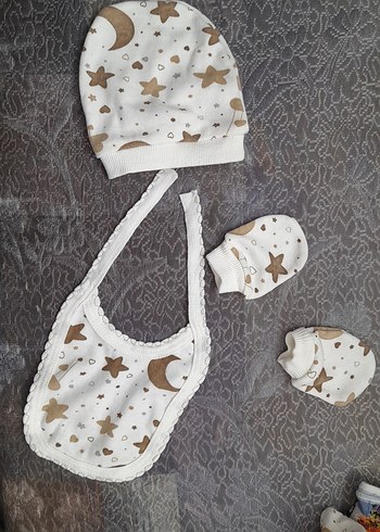 Bebek Erkek Beyaz Uzun Kollu Örgü Takım - Görsel 7