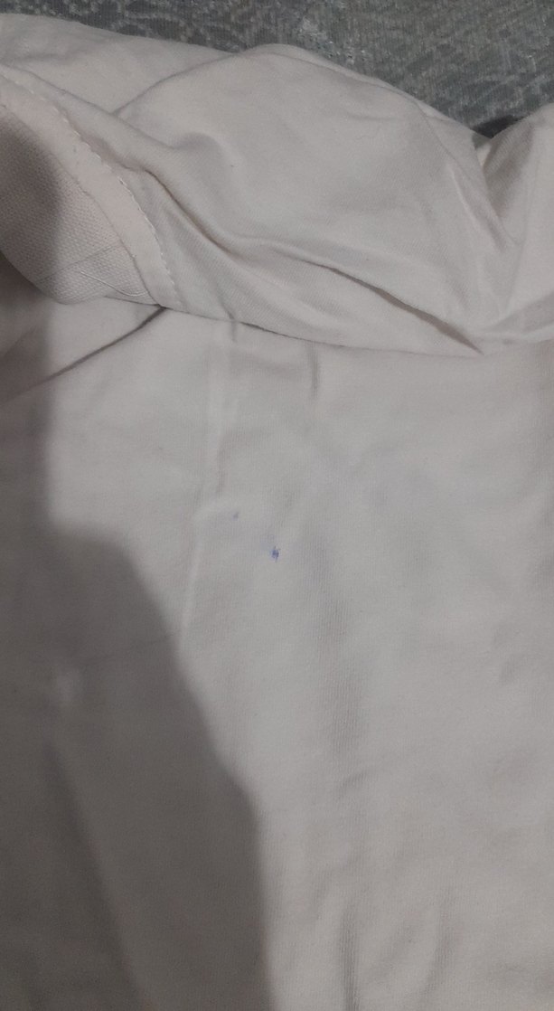 Beyaz Adidas erkek T-shirt - Görsel 4