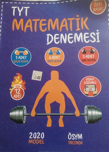 TYT Matematik Denemesi 12 Adet Video Çözümlü