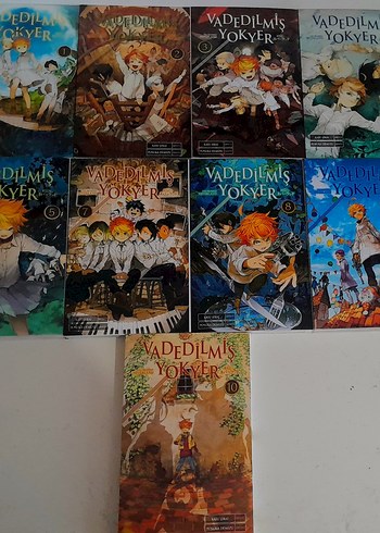 Vadedilmiş Yokyer 1-10 Cilt Manga Seti