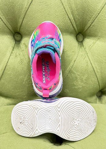 Skechers Kız Çocuk Renkli Bağcıksız Spor Ayakkabı